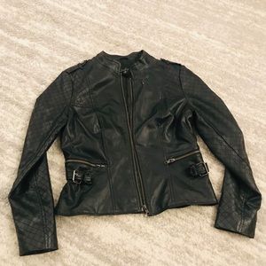 Leather jacket